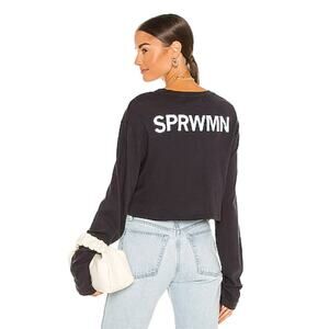 SPRWMN Logo Long Sleeve Tee
